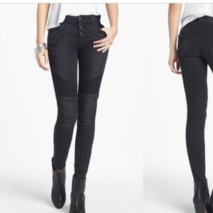 Free people Moto jeans